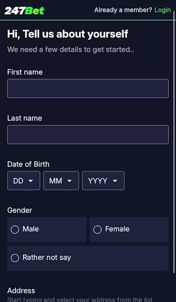 247Bet fill details