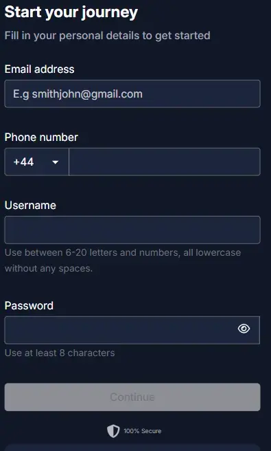 247Bet registration