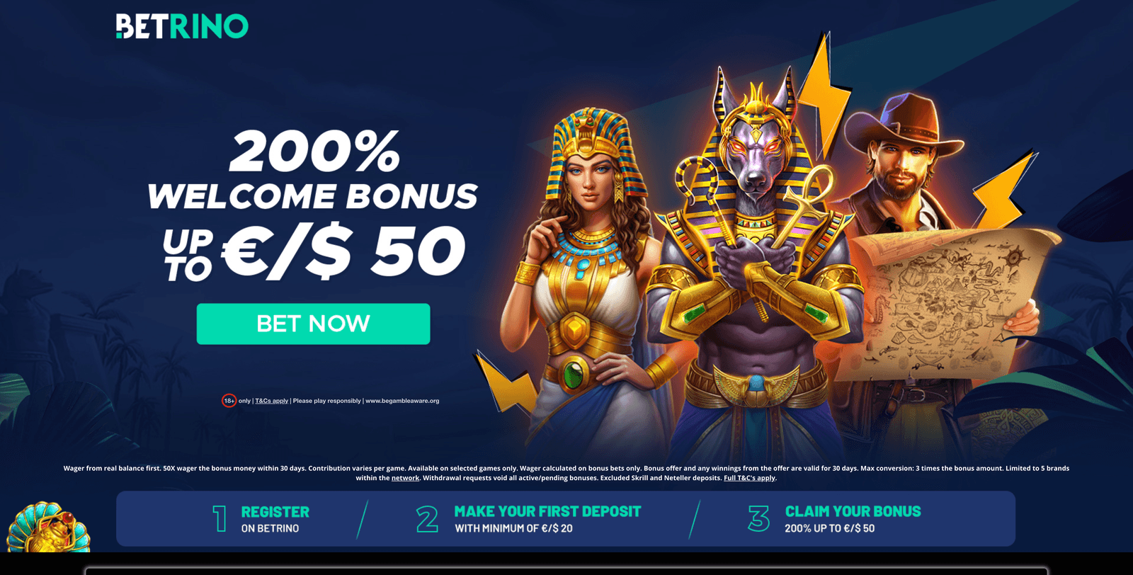 Betrino banner