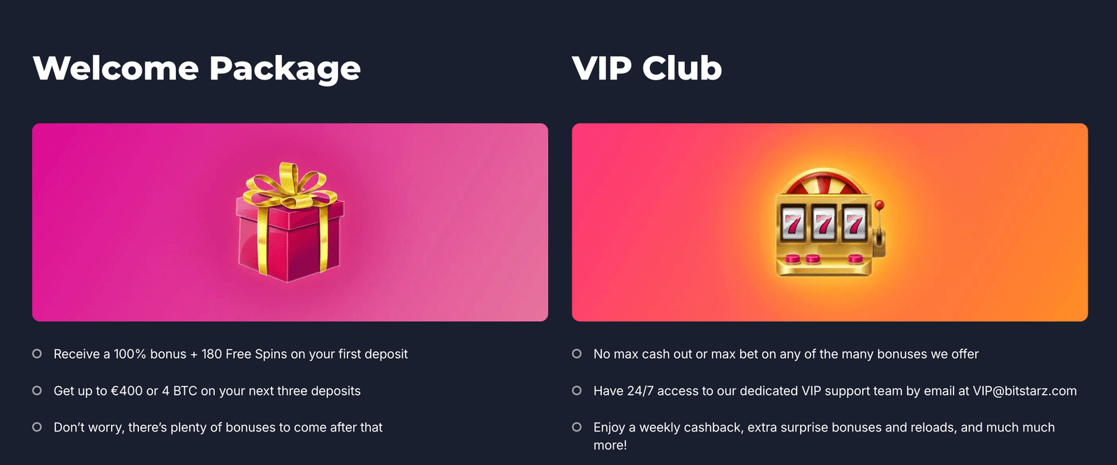 Bitstarz Casino 30 free spins