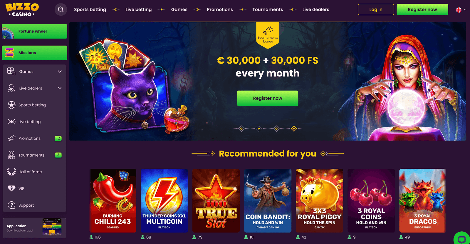 Bizzocasino online