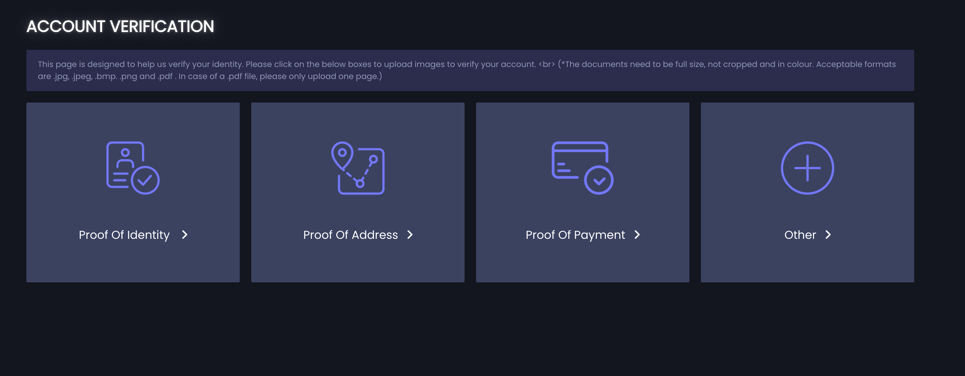 ConquerCasino account verification