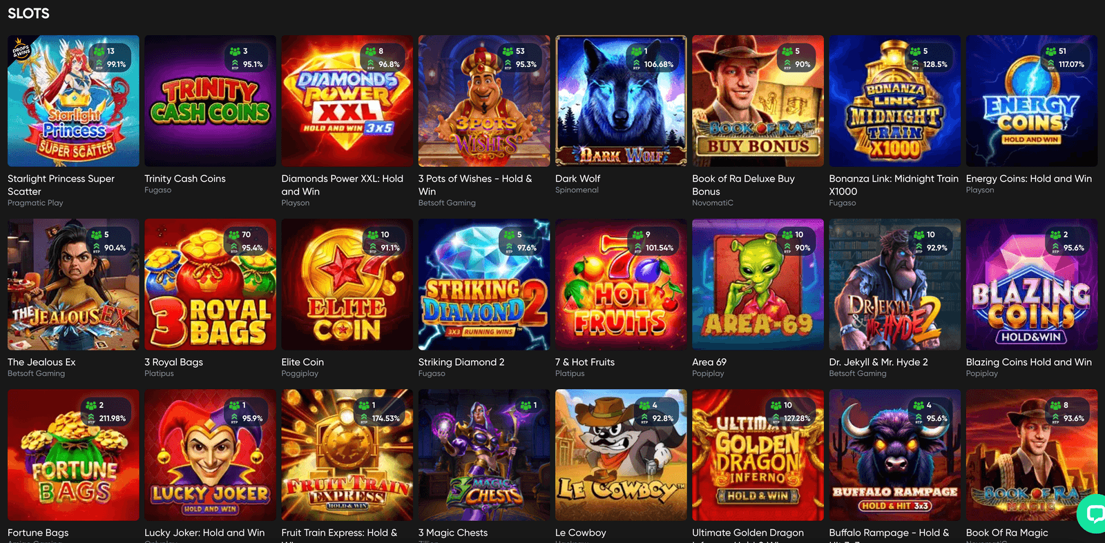 Granawin Casino slots