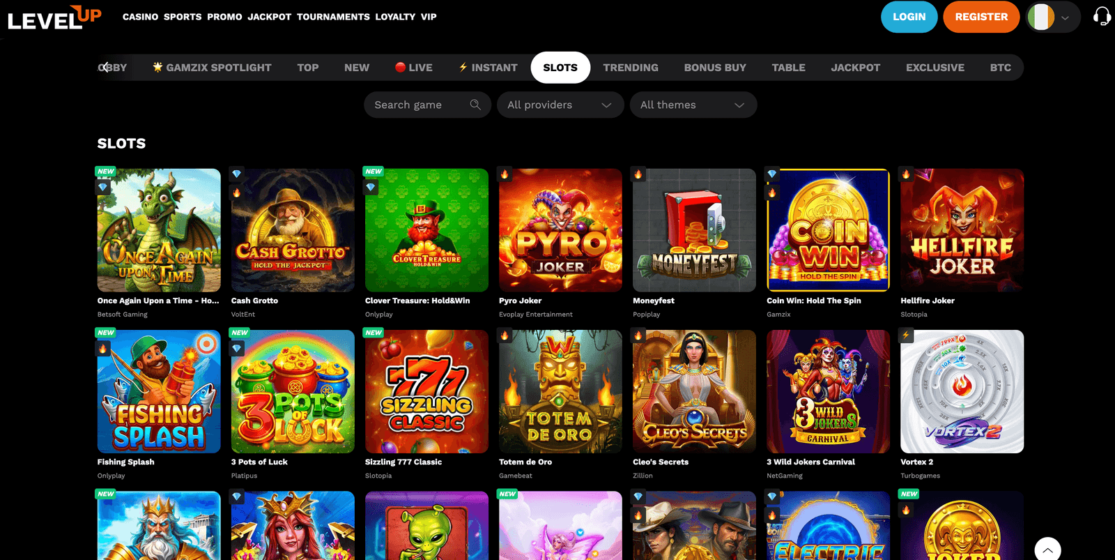 Levelup Casino casino slots