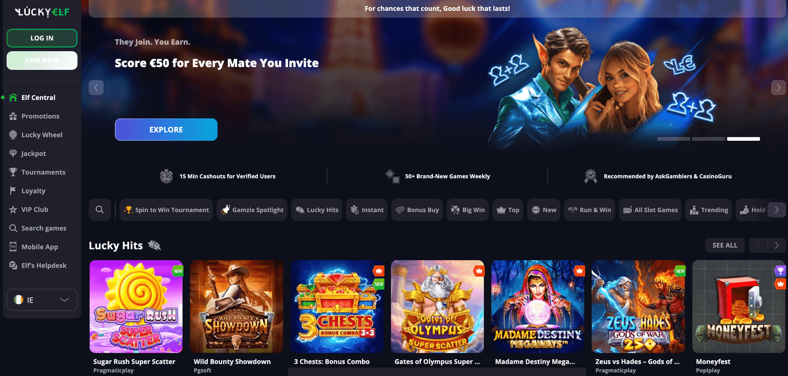 Luckyelf Casino casino online