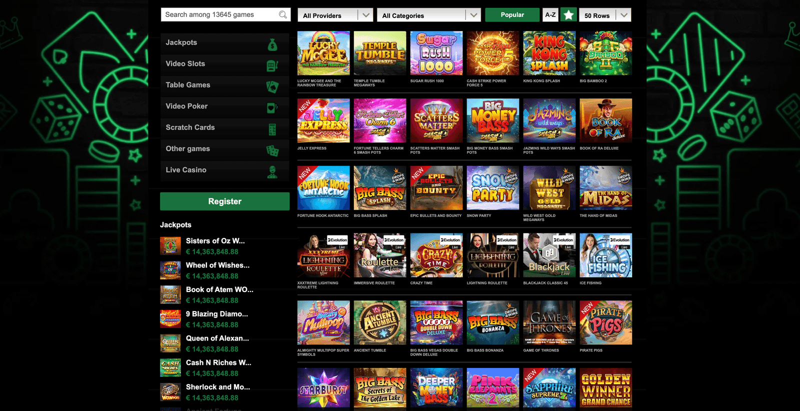 Mr Vegas Casino casino slots