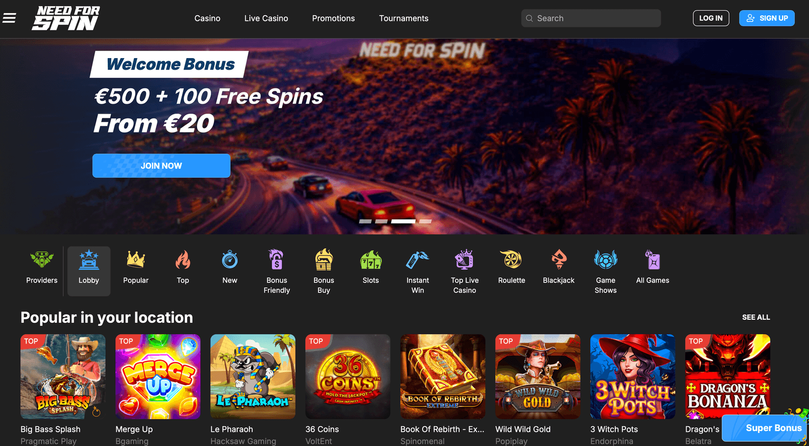 Needforspin Casino casino online
