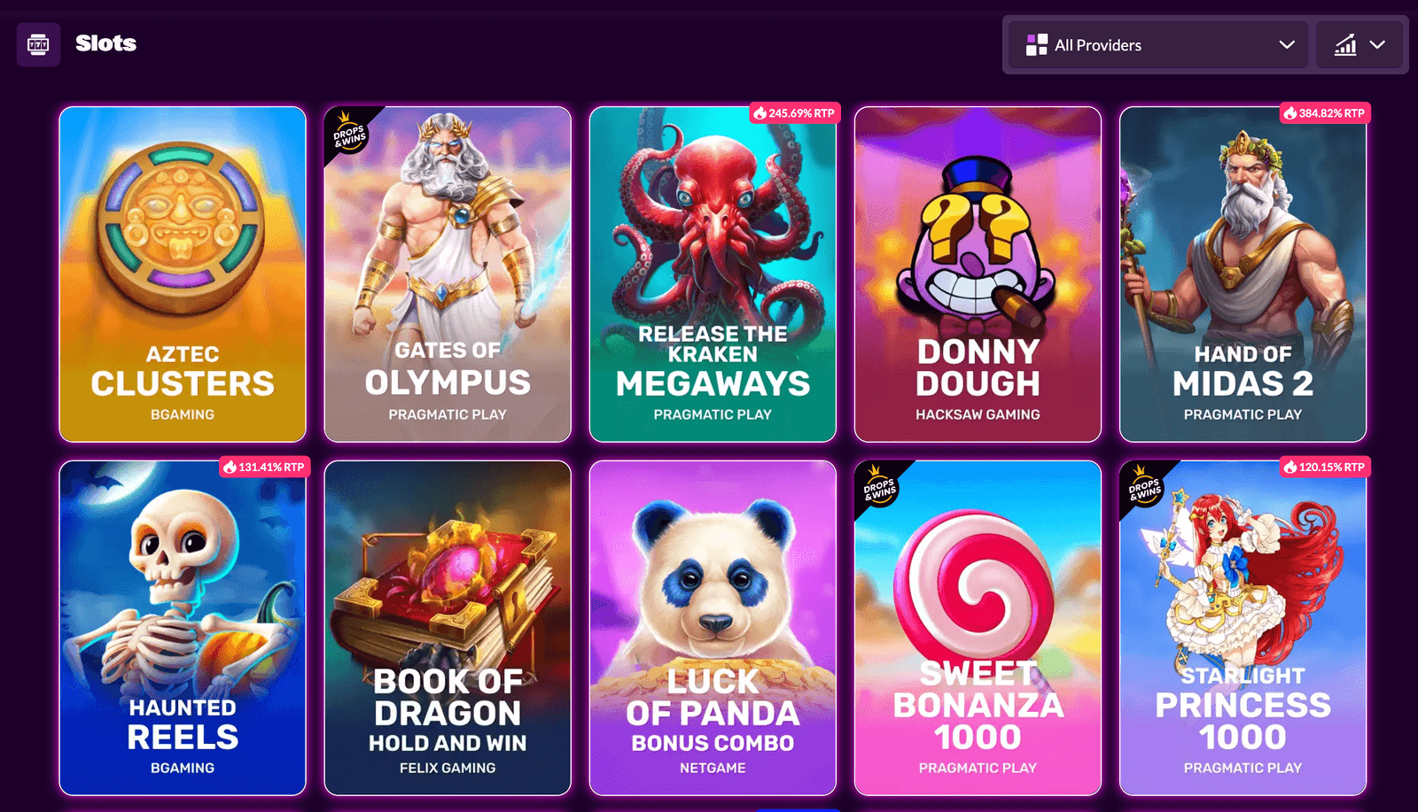 Slotrave Casino slots