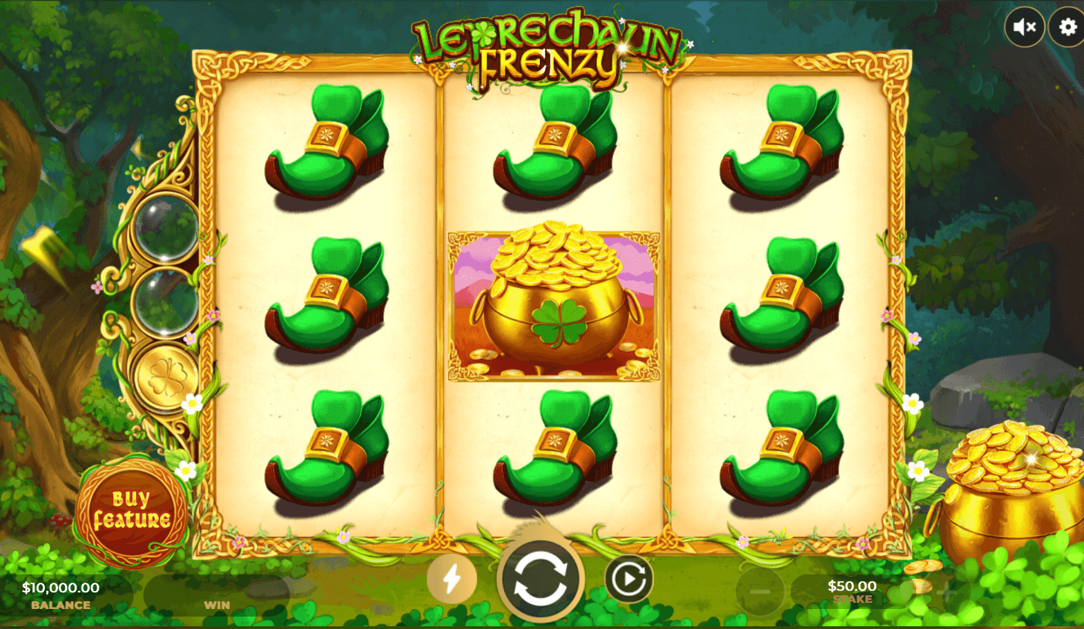 Super Slots Casino leprechaun frenzy