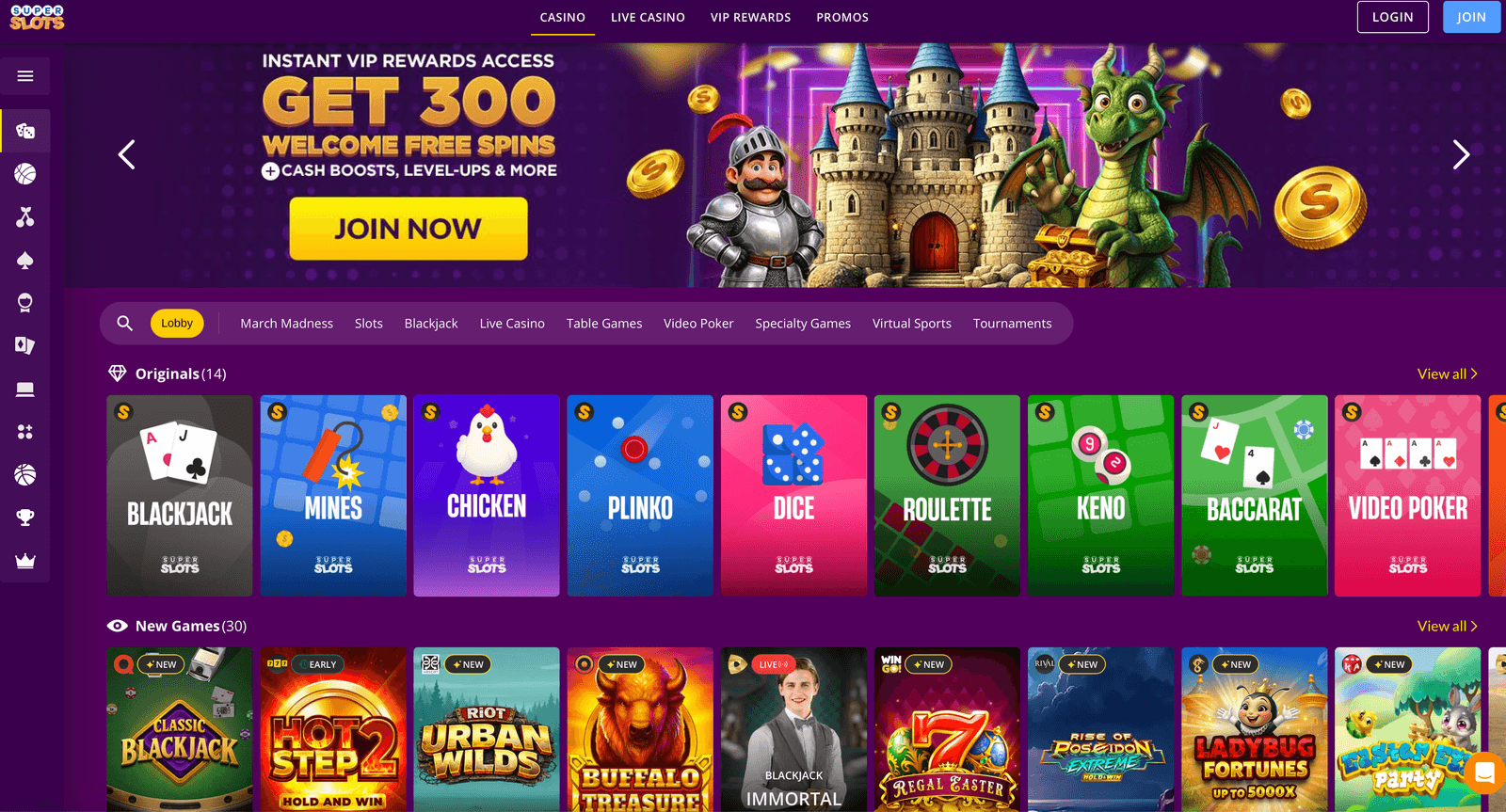 Super Slots Casino casino online