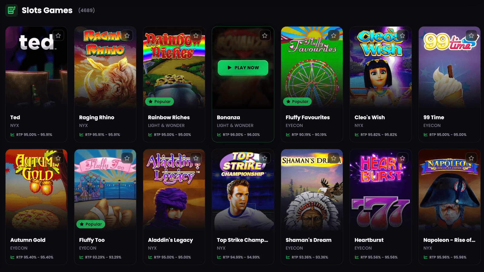 TheOnlineCasino slots