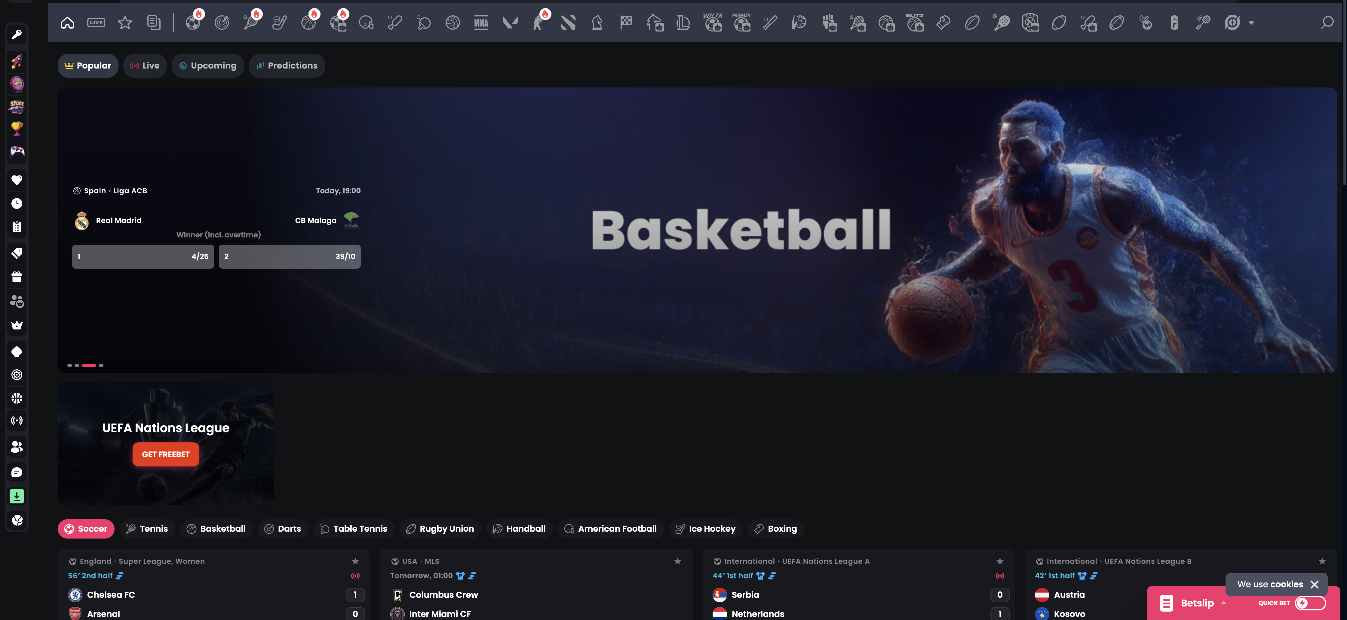 Tip-top bet sport
