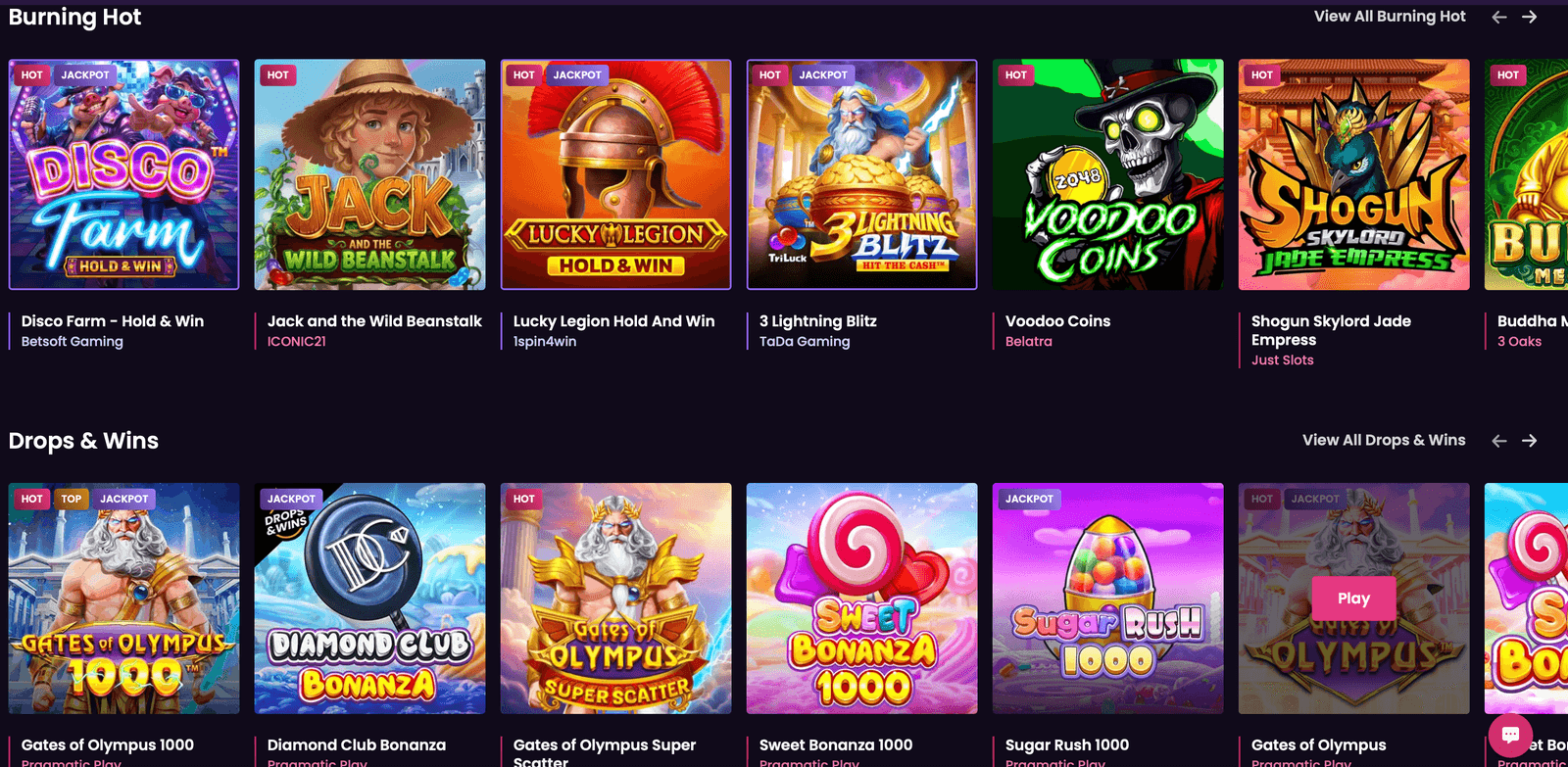 Vegasnow Casino casino slots