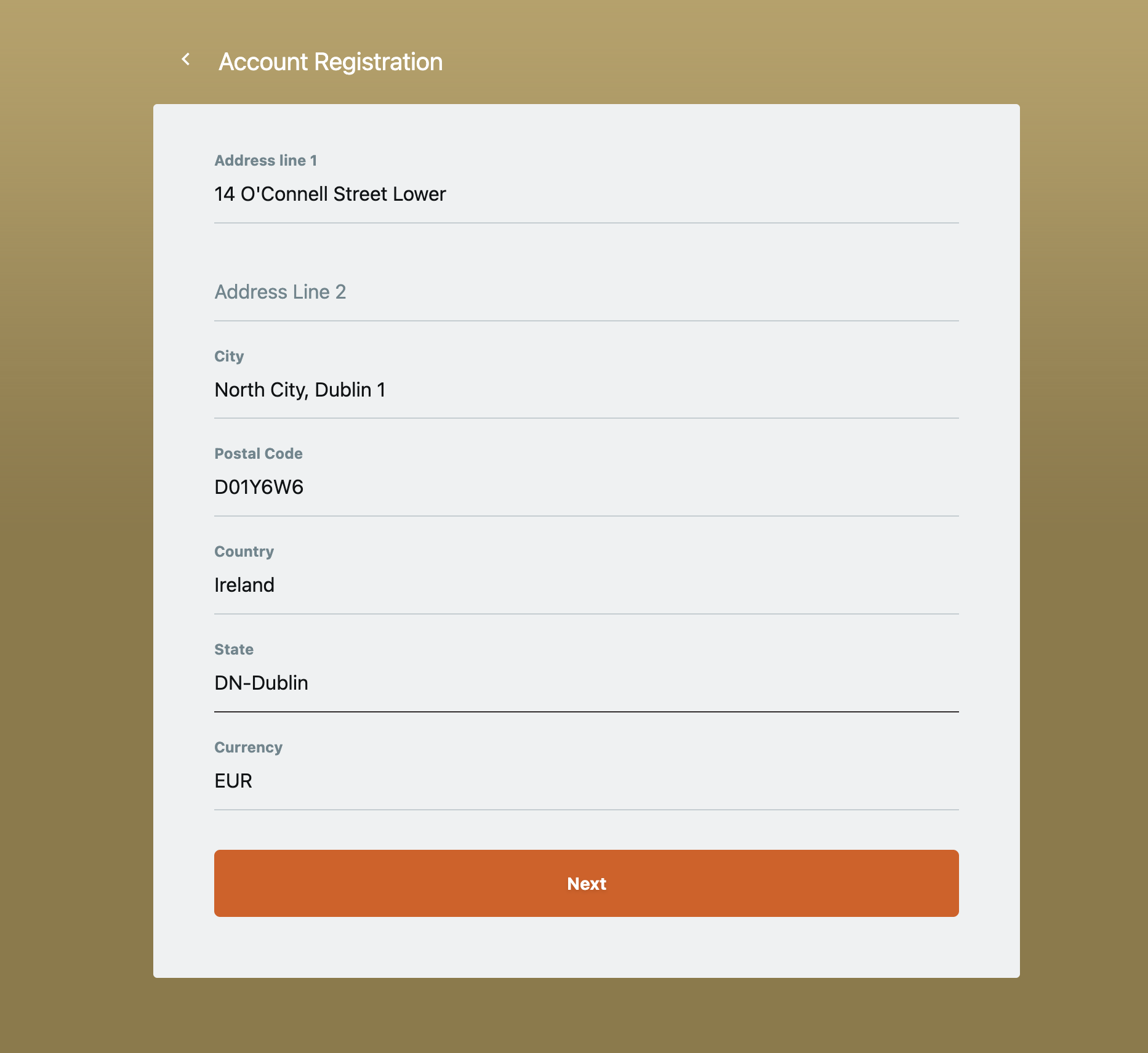 Villento Casino signup address