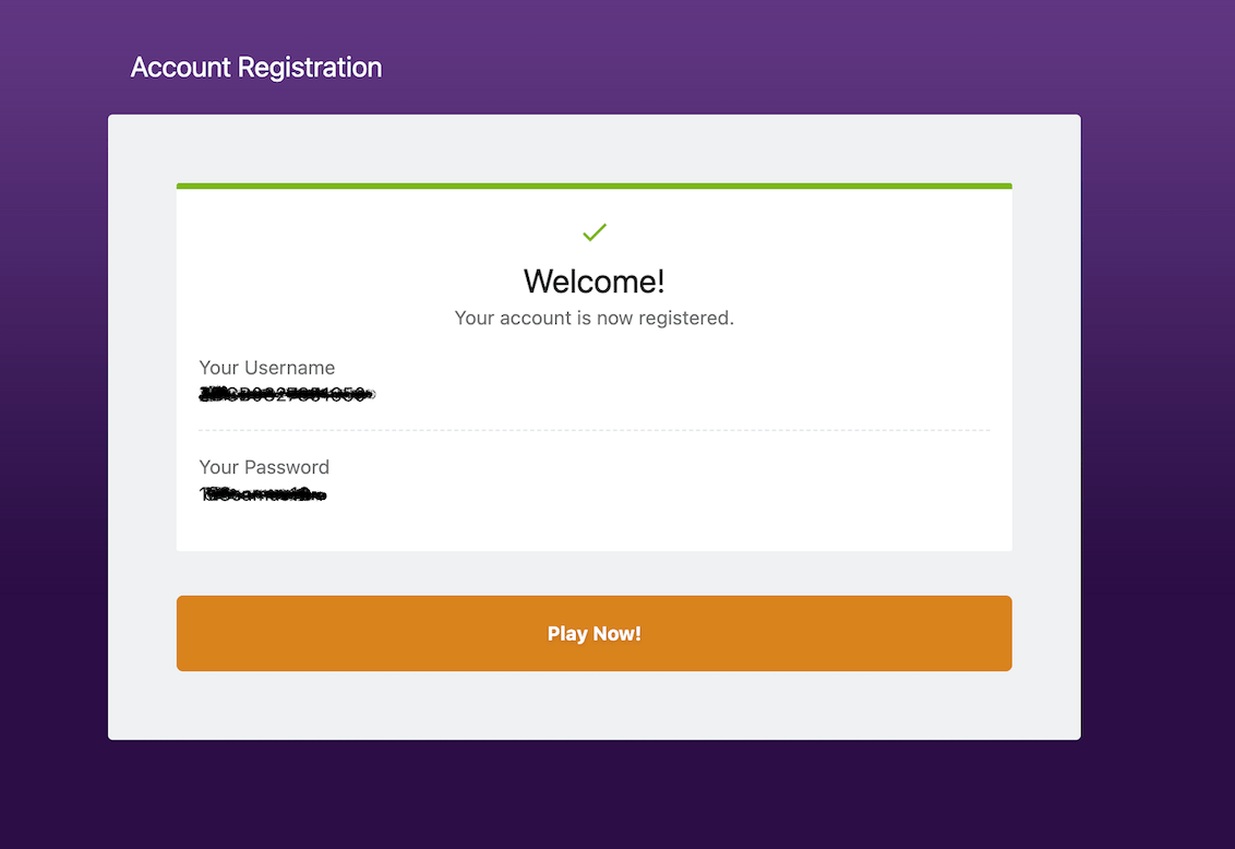 Zodiac registered account