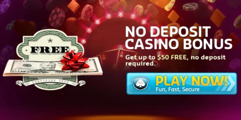 Player trying a no-deposit casino offer